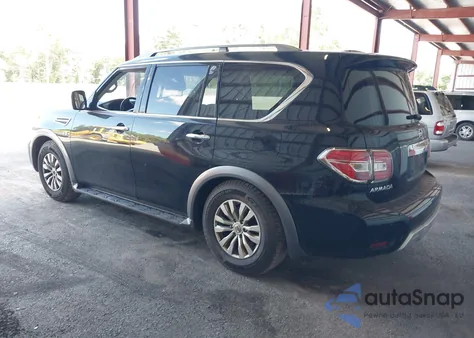 2018 Nissan Armada Sv из США, поврежденный, VIN JN8AY2NC2J9550670